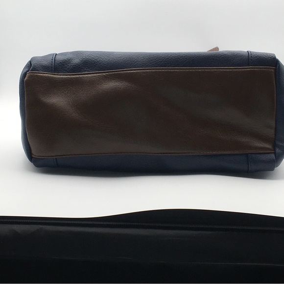 Navy & Brown ROSETTI Shoulder Bag/Satchel - Picture 6 of 6